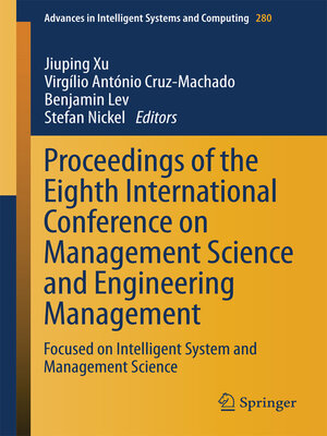 cover image of Proceedings of the Eighth International Conference on Management Science and Engineering Management